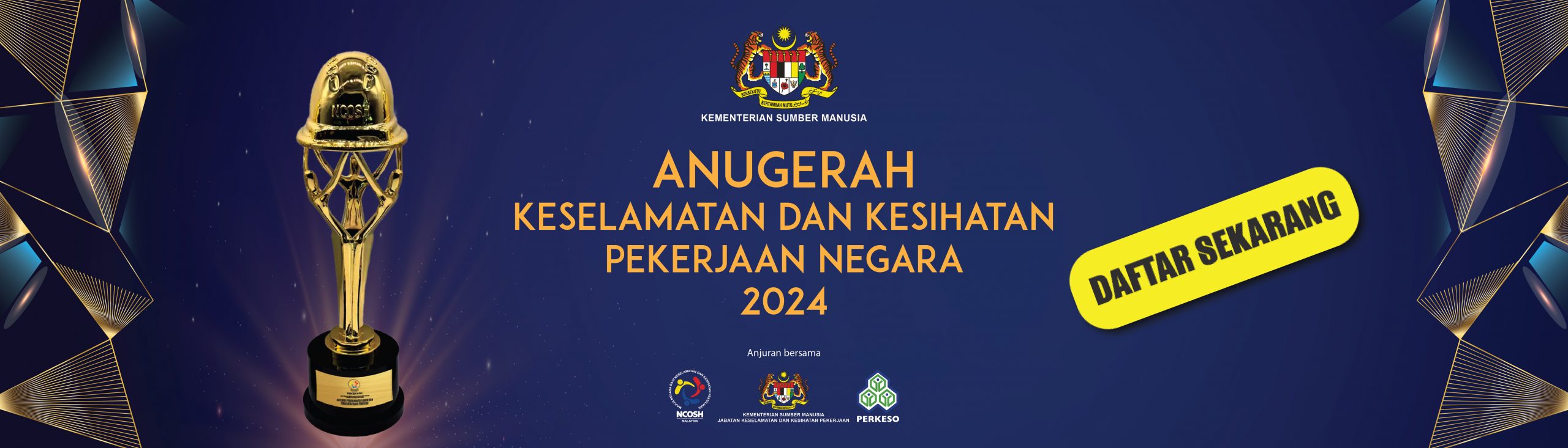 Pendaftaran Anugerah Keselamatan dan Kesihatan Pekerjaan Negara 2024