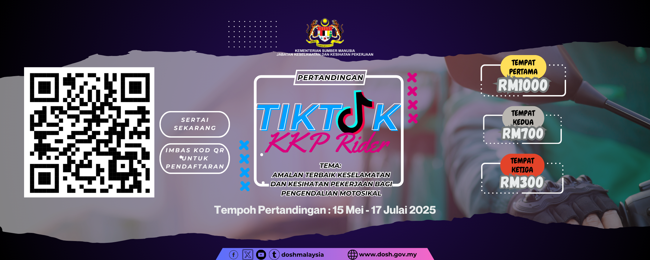 Pertandingan Video Tiktok Rider