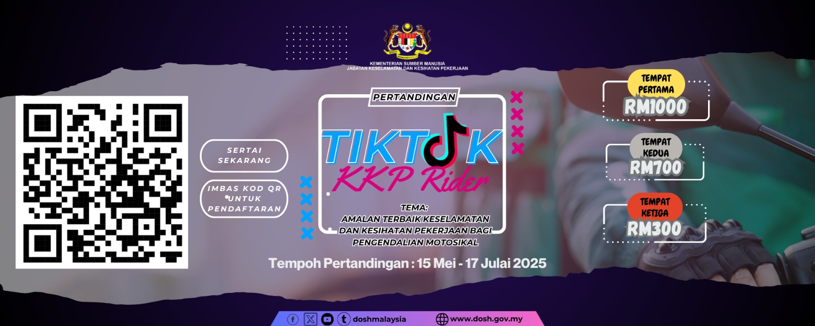 Pertandingan Video Tiktok Rider
