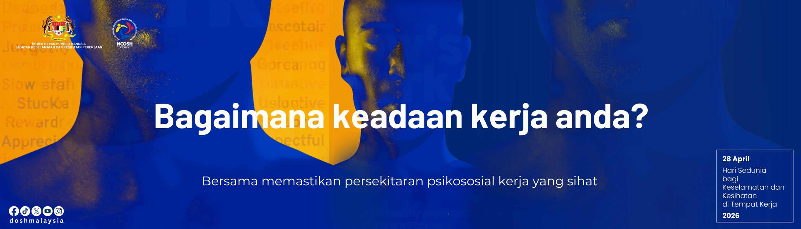 Bagaimana keadaan kerja anda