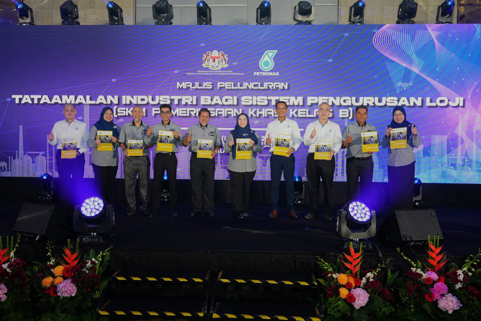 Peluncuran Tataamalan Industri bagi Sistem Pengurusan Loji (ICOP PMS) di bawah Skim Pemeriksaan Khas Kelas B